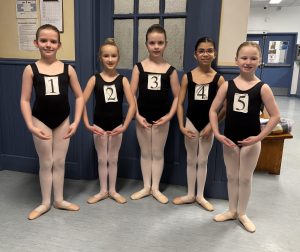 Photo of Leica Hardy School of Dance 2026 ballet exam participants from Level 3.