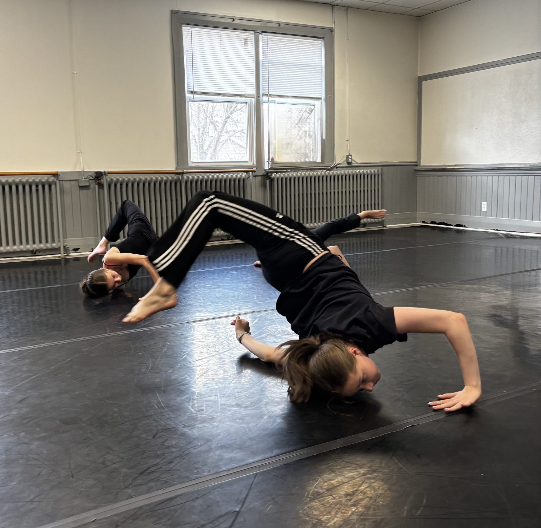 KiDanCo dancers performing works in progress at Studio Sightings 2026.