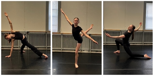 Photo collage of the three teaching assistants at the Leica Hardy School of Dance for 2026/27.